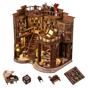 miniature bookstore kit
